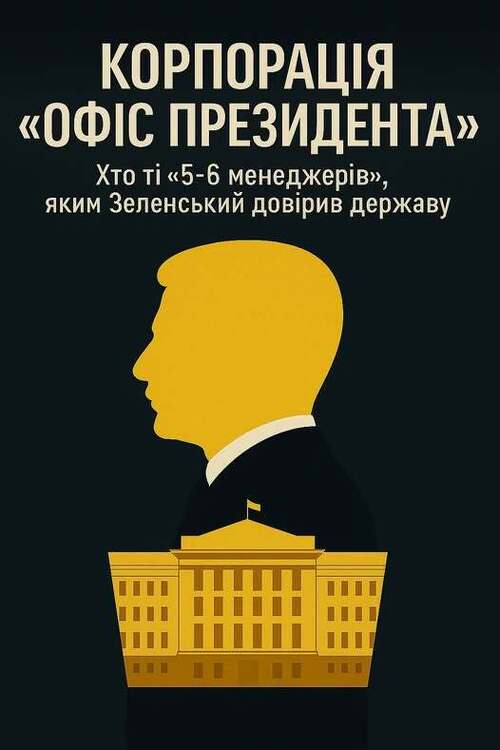 "Корпорація «Офіс Президента»: Хто ті «5-6 менеджерів», яким Зеленський довірив державу" - Владислав Смірнов