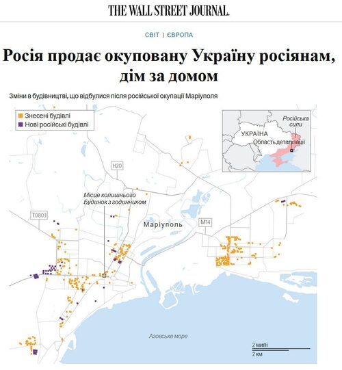 "Дім за домом, Росія продає окуповану Україну росіянам" - Юрій Ніколов