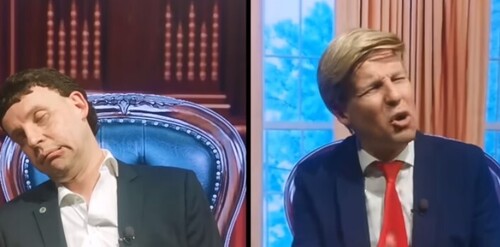 "«Слідкуйте за словами». Трамп попередив Дімона [Пародія]" - Юрий ВЕЛИКИЙ (ВИДЕО)
