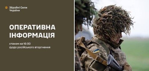 Оперативна інформація станом на 16:00 01.09.2025 щодо російського вторгнення