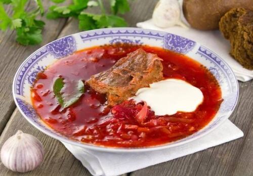 Маміни секрети "БОРЩ УКРАЇНСЬКИЙ З М'ЯСОМ"