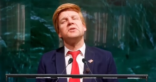 "ТРАМП, Заседание ООН и неработающий СУФЛЁР [Пародия]" - Юрий ВЕЛИКИЙ (ВИДЕО)