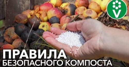 БОЛЬНУЮ БОТВУ И ЯБЛОКИ МОЖНО КЛАСТЬ В КОМПОСТ, если вы добавите ЭТО удобрение