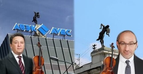 Почему в Харькове два скрипача на крыше?