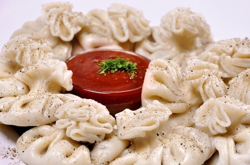 Бабусині страви: "Манти зі свининою"