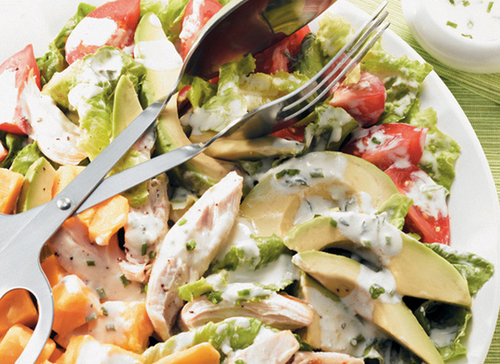 Маміни секрети "Кобб-салат з куркою"