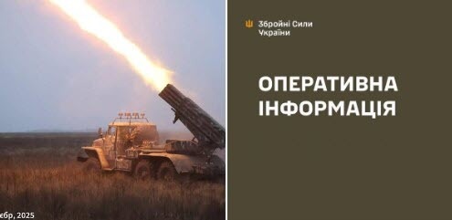Оперативна інформація станом на 08:00 29.11.2025 щодо російського вторгнення