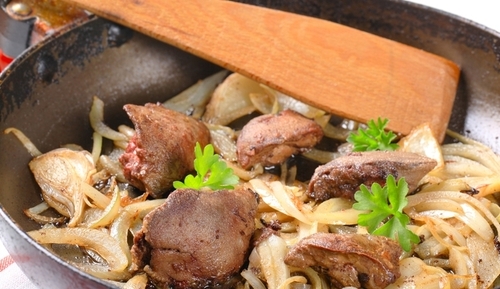 Маміни секрети "Жарена куряча печінка"