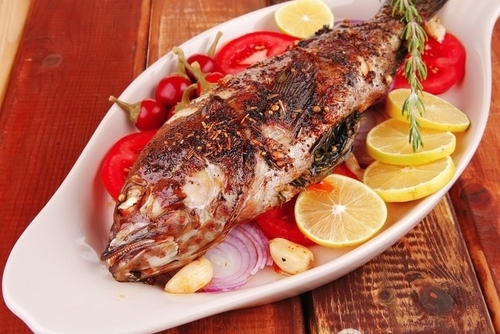 Маміни секрети "Запечена риба з овочами"