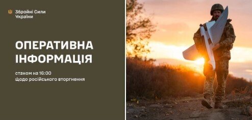 Оперативна інформація станом на 16:00 09.12.2025 щодо російського вторгнення