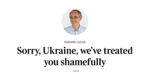 Едвард Лукас у The Times поставив діагноз, але не запропонував лікування. На превеликий жаль