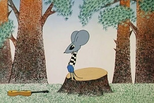 Жила-была в лесу мышь...