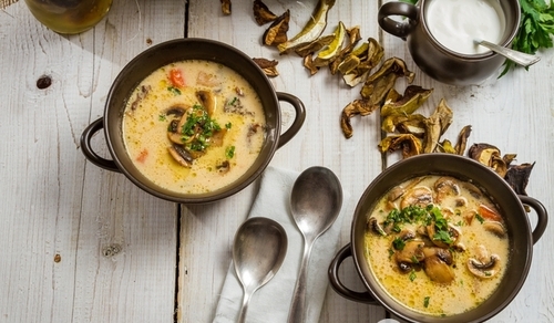 Маміни секрети "Розсольник із грибами"