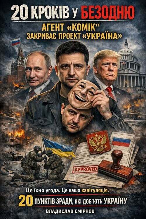 "20 КРОКІВ У БЕЗОДНЮ: агент «Комік» закриває проект «Україна»" - Владислав Смірнов
