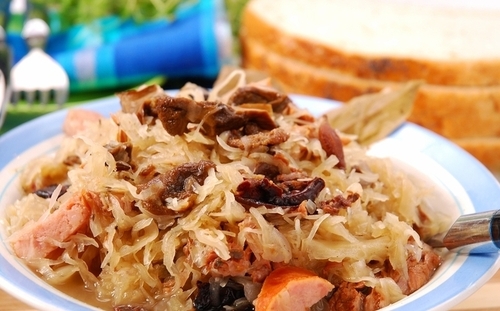 Маміни секрети "Тушкована капуста по-баварськи з білим вином"