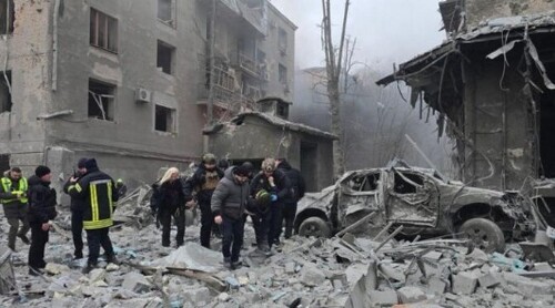 Роспропаганда поширює фейк про “провокацію” після ракетного удару по Харкову – ЦПД