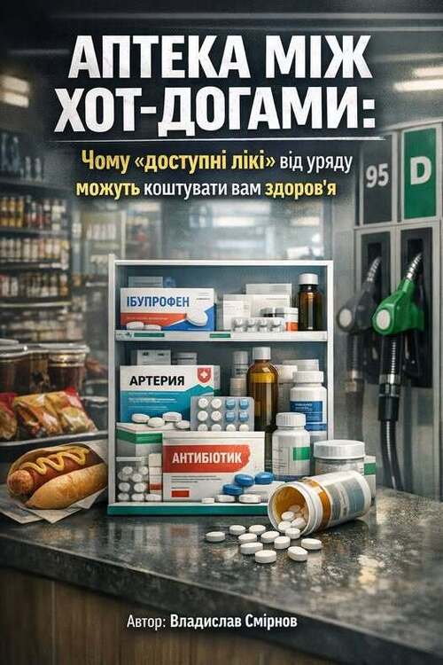 "Аптека між хот-догами: як «доступні ліки» від уряду можуть коштувати вам здоров’я" - Владислав Смірнов