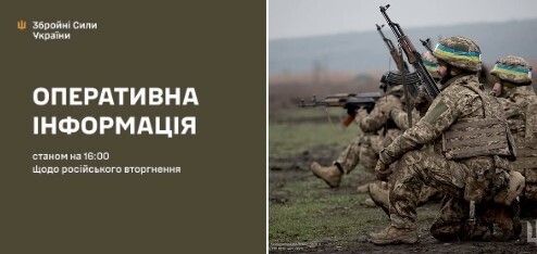 Оперативна інформація станом на 16:00 09.01.2026 щодо російського вторгнення