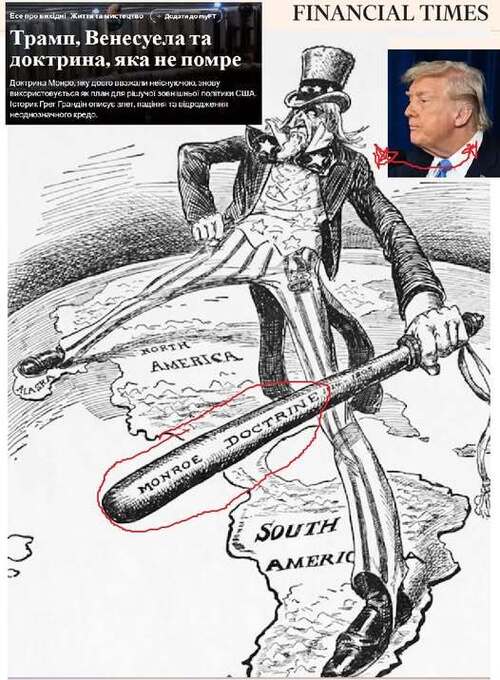 "Трамп, Венесуела і доктрина, яка не вмирає" - Юрій Ніколов