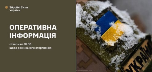 Оперативна інформація станом на 16:00 18.01.2026 щодо російського вторгнення