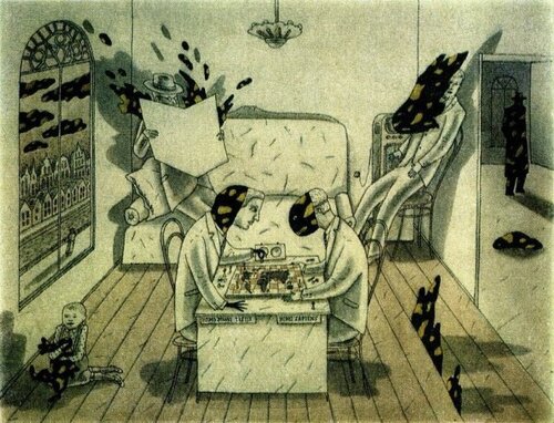 "Вода приходит, но суша не исчезает, а мир остается сложным..." - Дмитрий Чернышов