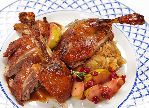 Маміни секрети "Качка з яблуками і медом"