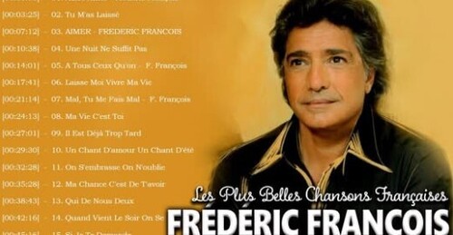 Meilleur Chansons De Frédéric François