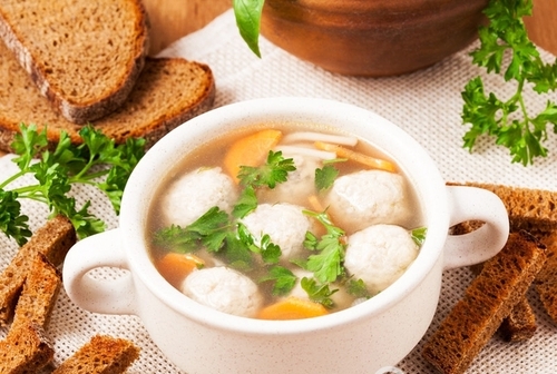 Маміни секрети "Суп з фрикадельками"