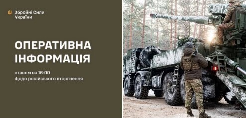Оперативна інформація станом на 16:00 09.02.2026 щодо російського вторгнення