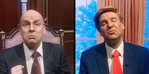 "День закоханих. Путін привітав Трампа [Пародія]" - Юрий ВЕЛИКИЙ (ВИДЕО)