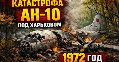 Авиакатастрофа АН-10А под Харьковом 18 мая 1972 года