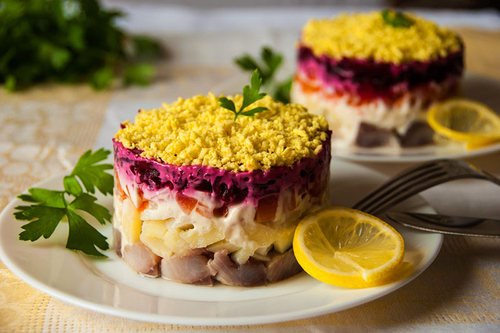 Маміни секрети "Оселедець під шубою без майонезу"