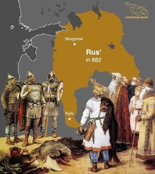 Чергова гівнокарта із окремого виду гівнопропаганди - "пропаганди історичних мап"—Джон Сміт