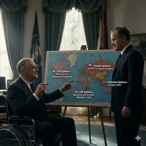 Поділити світ на чотирьох