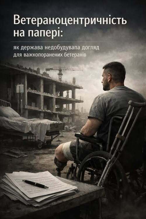 "Після фронту — в чергу: реалії ветераноцентричності України" - Владислав Смірнов