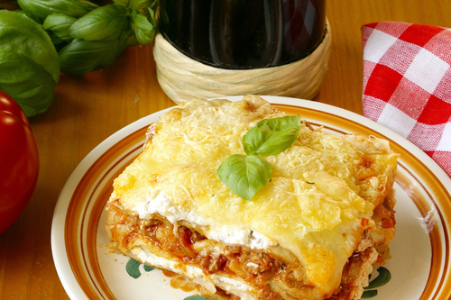 Бабусині страви: "Лазанья з гарбузом і м'ясом"