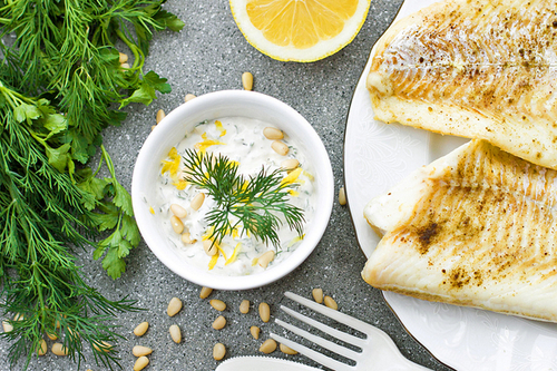 Маміни секрети "Риба в кефірному соусі"