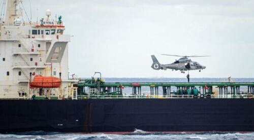 У Середземному морі затримали танкер “тіньового флоту” росії