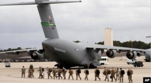 Острие копья американского вторжения летит на Ближний Восток