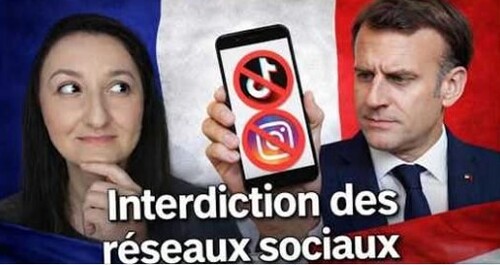 Макрон о ЗАПРЕТЕ соцсетей для детей до 15 лет. Новости Франции