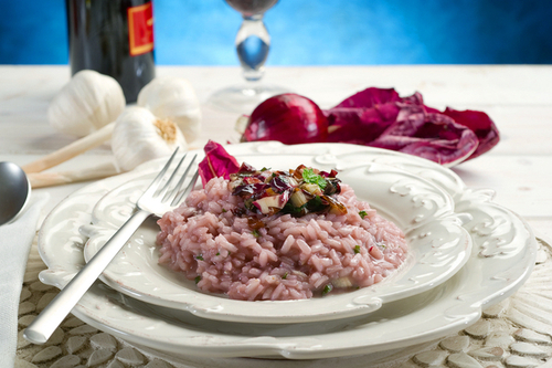 Бабусині страви: "Різотто з червоним вином"