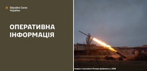 Оперативна інформація станом на 08:00 01.04.2026 щодо російського вторгнення