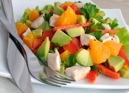 Бабусині страви: "Салат з куркою"