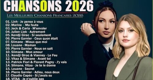 Chansons Française 2026 Nouveauté