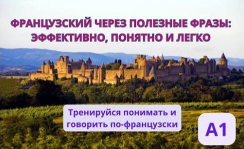 ФРАНЦУЗСКИЙ ЧЕРЕЗ ФРАЗЫ С ПОДРОБНЫМ РАЗБОРОМ Эффективная методика для начинающих. Понимать на слух