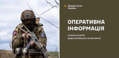 Оперативна інформація станом на 16:00 07.05.2026 щодо російського вторгнення