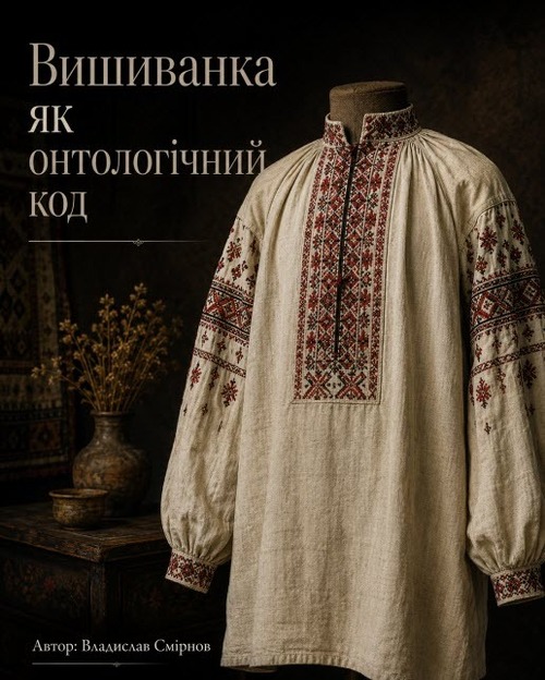 "Вишиванка як онтологічний код" - Владислав Смірнов