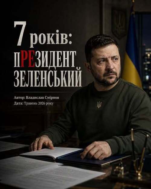 "7 років пРЕЗИДЕНТ ЗЕЛЕНСЬКИЙ" - Владислав Смірнов