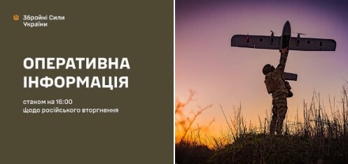 Оперативна інформація станом на 16:00 08.06.2026 щодо російського вторгнення