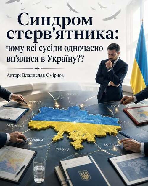 "Синдром стерв'ятника: Чому всі сусіди одночасно вп’ялися в Україну??" - Владислав Смірнов